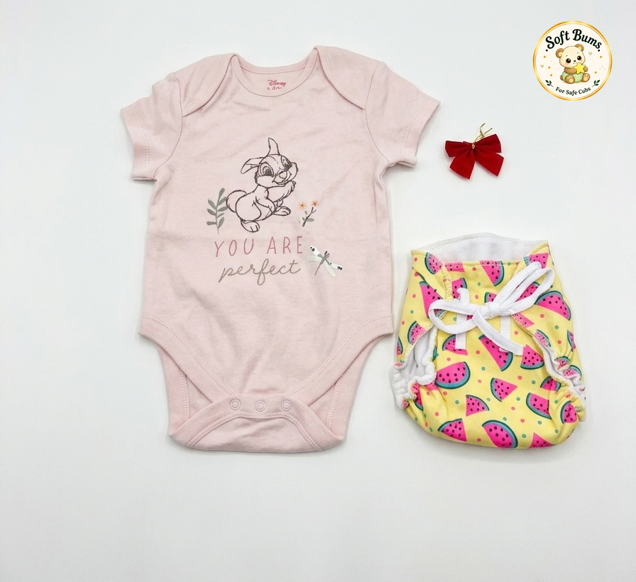 Mini Romper Combo | Baby Clothing Combo | Soft Cotton Baby Wear pink