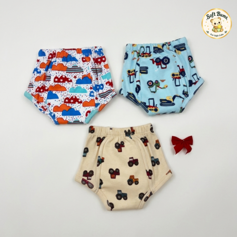 Softbums Comfort Fit Essentials | Padded Shorts | Reusable Cloth Diapers | Babies Potty Training Pants